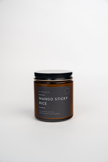Mango Sticky + Rice Candle