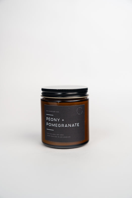 Peony + Pomegranate Candle