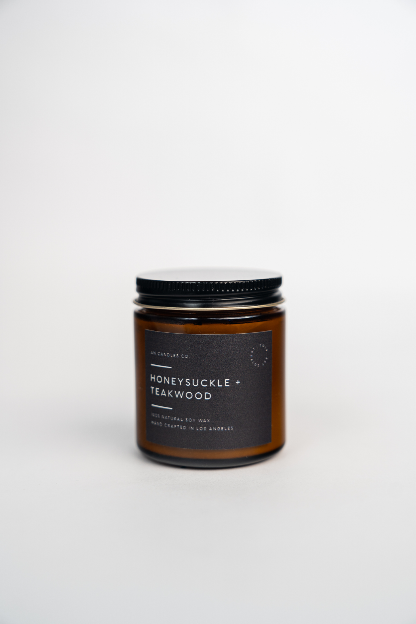 Honeysuckle +  Teakwood Candle
