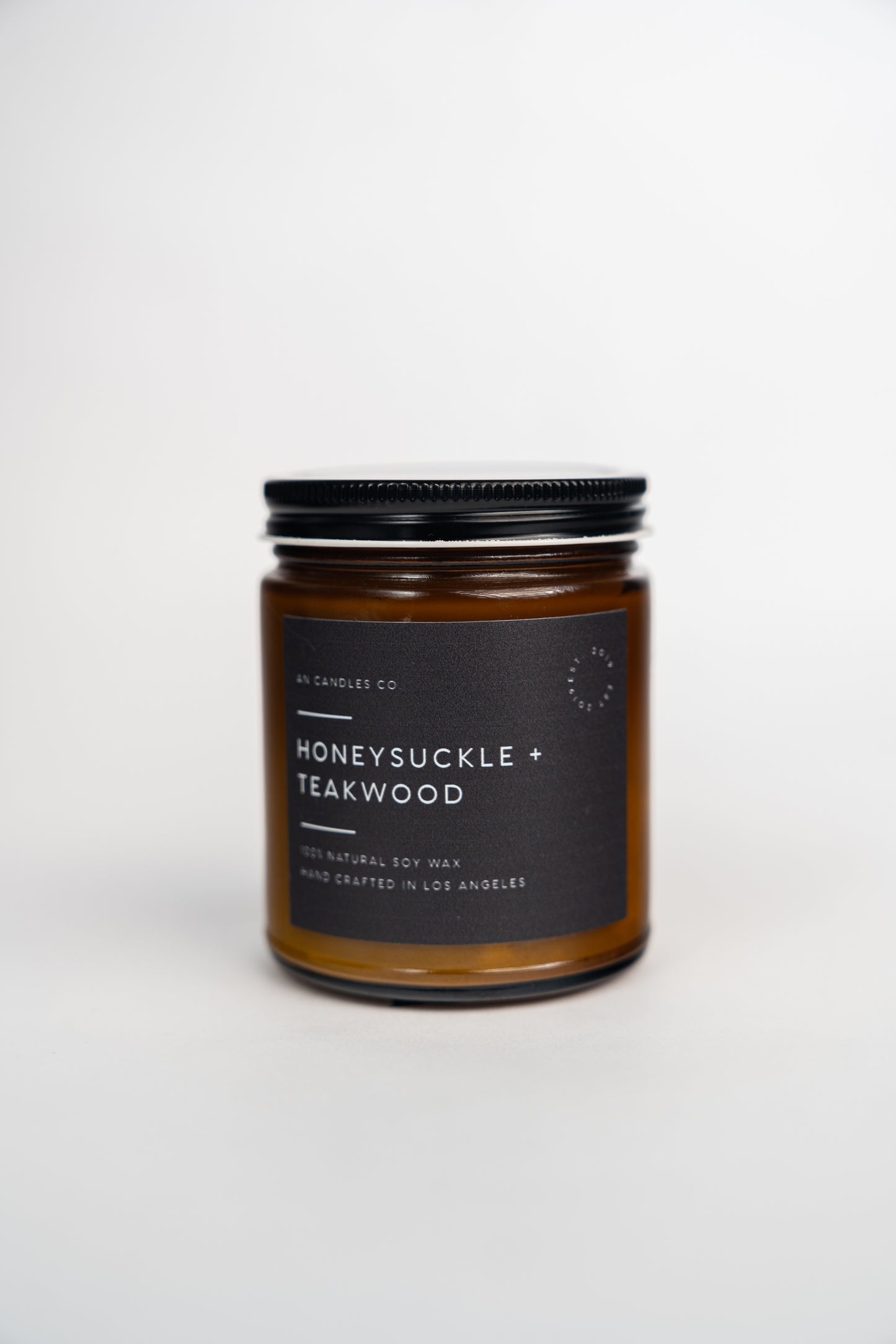 Honeysuckle +  Teakwood Candle