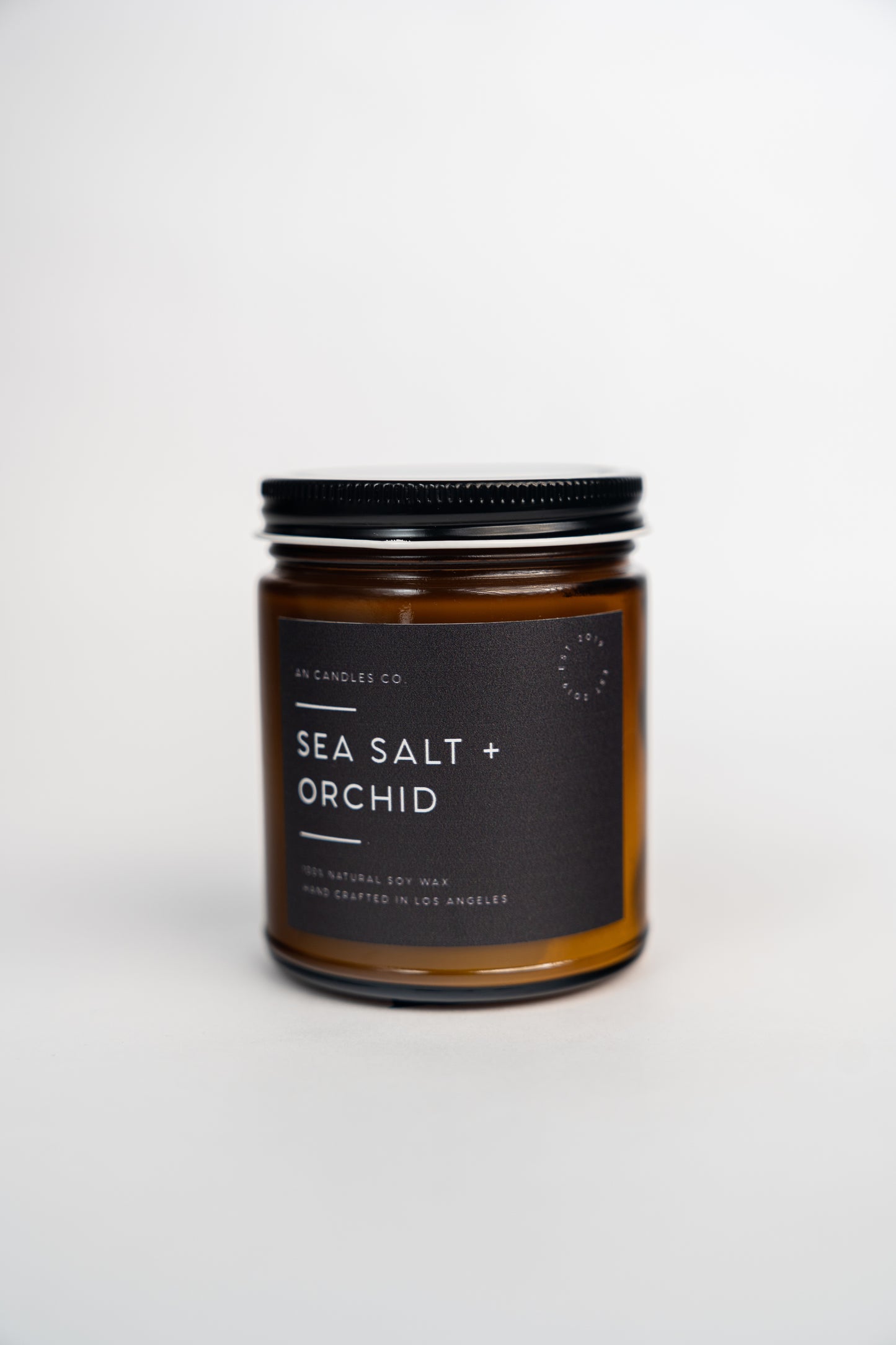 Sea Salt + Orchid Candle